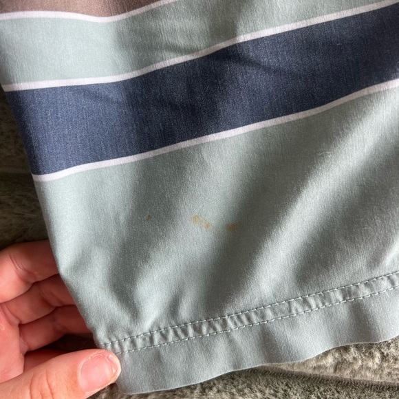 VISSLA Blue and Brown Board Shorts Quick-Dry Swimwear - Picture 5 of 9